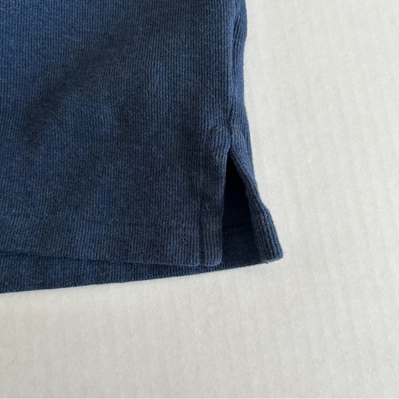 Polo Ralph Lauren Boy’s Blue Snowflake Ribbed Quarter‎ Zip Pullover Sweater M - Picture 10 of 11